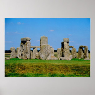 Europa, Förenade kungariket, England, Wiltshire Poster