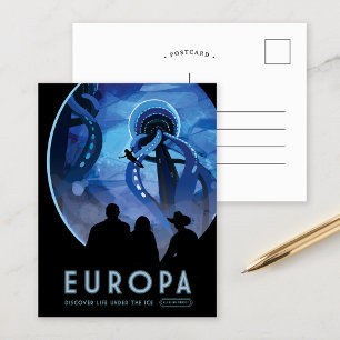 Europa Framtida NASA-visioner Vykort