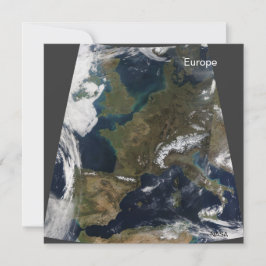 Europa från rymden, NASA Kort