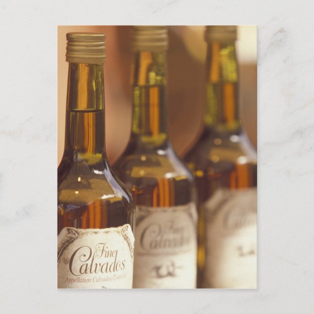 Europa, Frankrike, Fransk Calvados Vykort (Framsida)