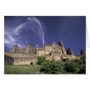 Europa, Frankrike, Languedoc; Aude; Carcassonne, Hälsningskort