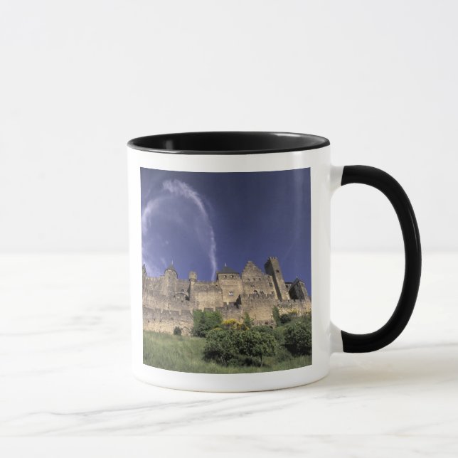 Europa, Frankrike, Languedoc; Aude; Carcassonne, Mugg (Höger)