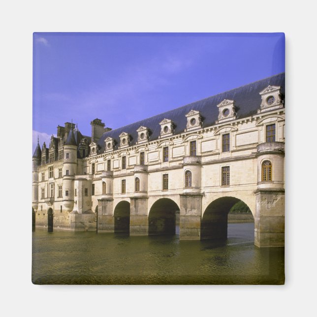 Europa, Frankrike, Loire-dalen. Slott Magnet (Framsidan)