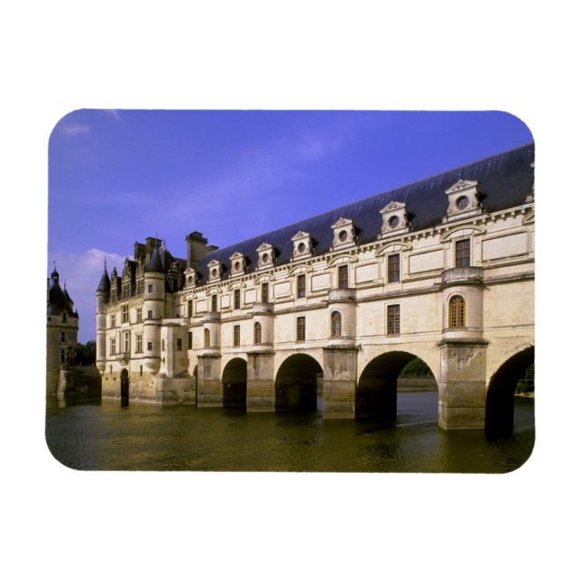 Europa, Frankrike, Loire Valley. Slott Magnet (Horisontell)
