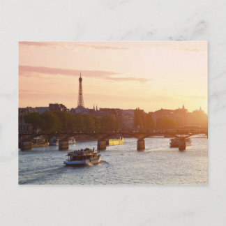 Europa, Frankrike, Paris (75), Tourist Boat on Vykort
