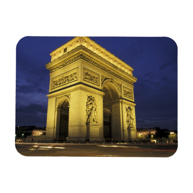 Europa, Frankrike, Paris. Arc de Triomphe Magnet (Horisontell)
