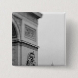 Europa, Frankrike, Paris. Arc de Triomphe och 2 Knapp