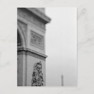 Europa, Frankrike, Paris. Arc de Triomphe och 2 Vykort