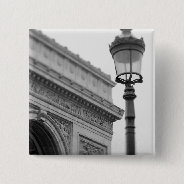 Europa, Frankrike, Paris. Arc de Triomphe och Knapp (Framsida)
