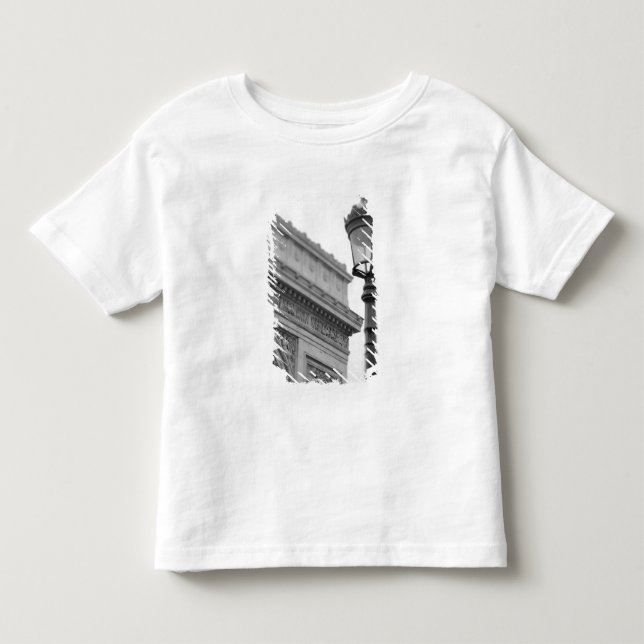 Europa, Frankrike, Paris. Arc de Triomphe och T-shirt (Framsida)