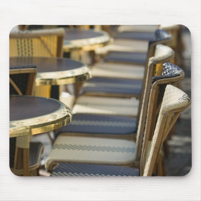 Europa, Frankrike, Paris, Beaubourg: Kafe Bord / Musmatta (Framsidan)