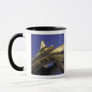 Europa, Frankrike, Paris, Eiffeltornet, kväll 2 Mugg