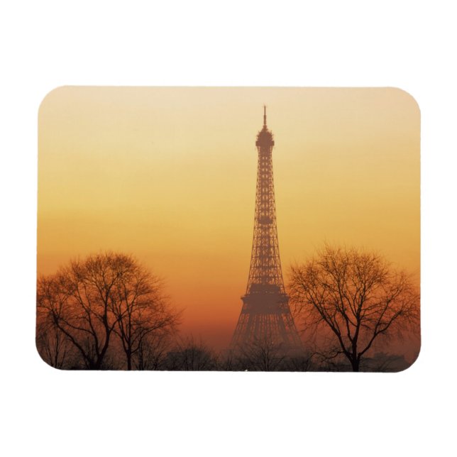 Europa, Frankrike, Paris. Eiffeltornet (Medium Magnet (Horisontell)