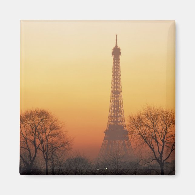 Europa, Frankrike, Paris. Eiffeltornet (Medium Magnet (Framsidan)