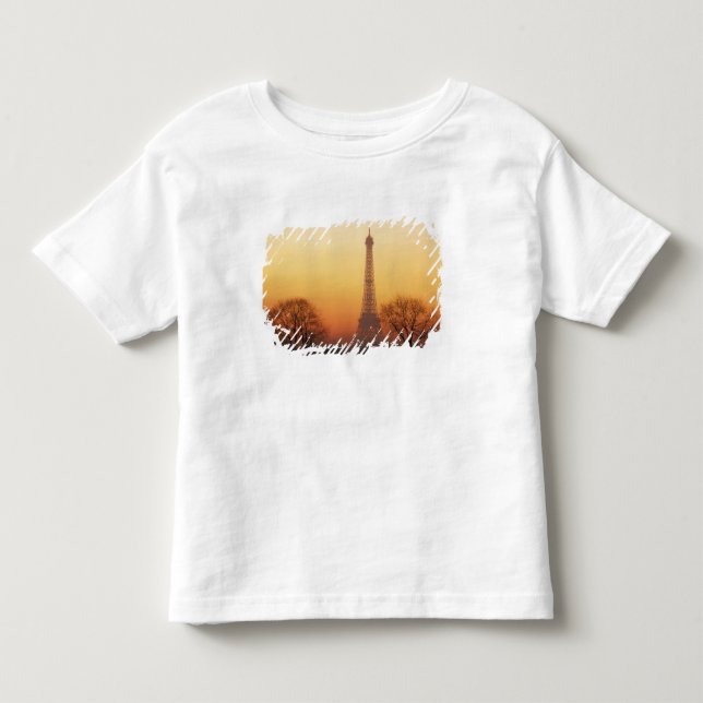 Europa, Frankrike, Paris. Eiffeltornet (Medium Tee (Framsida)