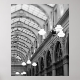 Europa, Frankrike, Paris. Interiör, Galleri Poster