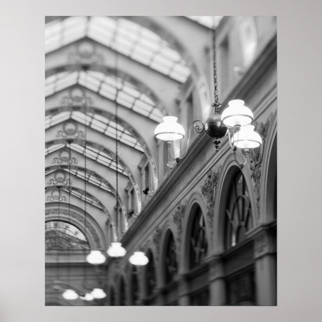 Europa, Frankrike, Paris. Interiör, Galleri Poster (Framsidan)