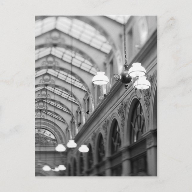Europa, Frankrike, Paris. Interiör, Galleri Vykort (Framsida)