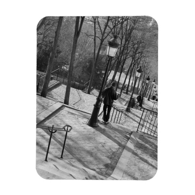 Europa, Frankrike, Paris, Montmartre: Morgon på Magnet (Vertikal)