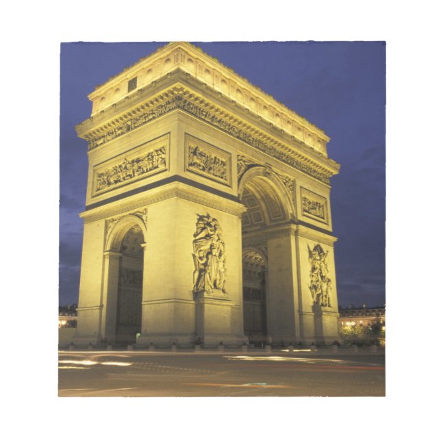 Europa, Frankrike, Paris. Triumfbågen Anteckningsblock (Framsida)