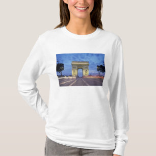 Europa, Frankrike, Paris. Triumfbågen sedd T-shirt