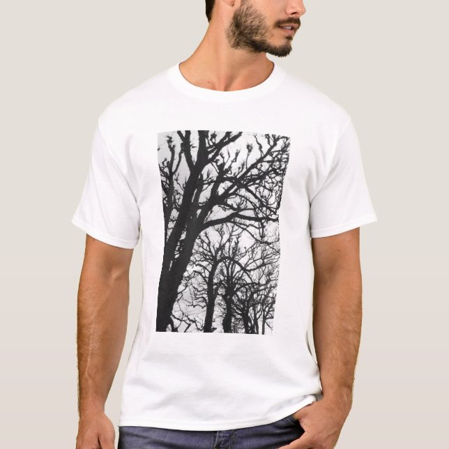 Europa, Frankrike, Paris. Vinterträd, Marco T-shirt (Framsida)