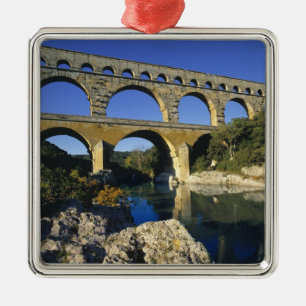 Europa, Frankrike, Pont du Gard. Pont du Gard, Julgransprydnad Metall