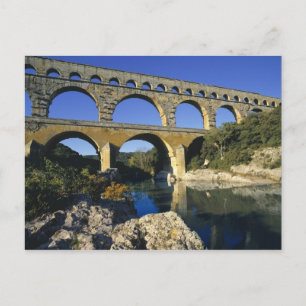 Europa, Frankrike, Pont du Gard. Pont du Gard, Vykort