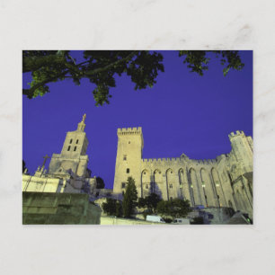 Europa, Frankrike, Provence, Avignon. Palais des Vykort