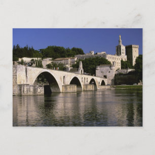 Europa, Frankrike, Provence, Avignon. Palais Vykort