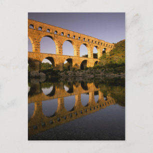 Europa, Frankrike, Provence, Gard. Pont du Gard, Vykort