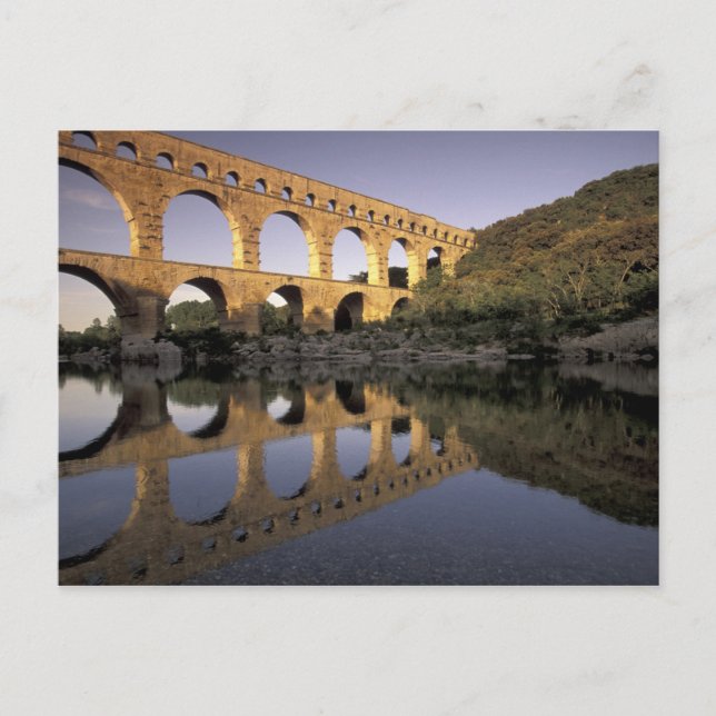 Europa, Frankrike, Provence, Gard, Pont du Gard Vykort (Framsida)