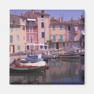 Europa, Frankrike, Provence, Martigues. Spegel av Magnet