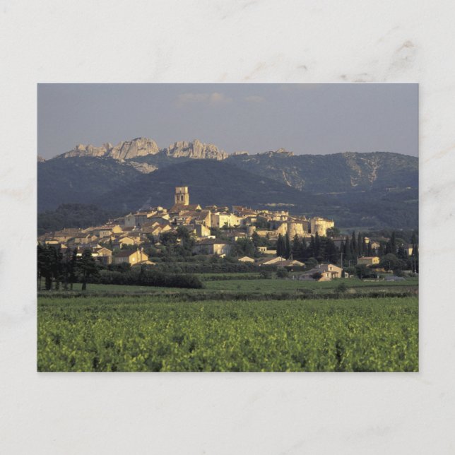 Europa, Frankrike, Provence, Vaucluse, SSablet, Vykort (Framsida)