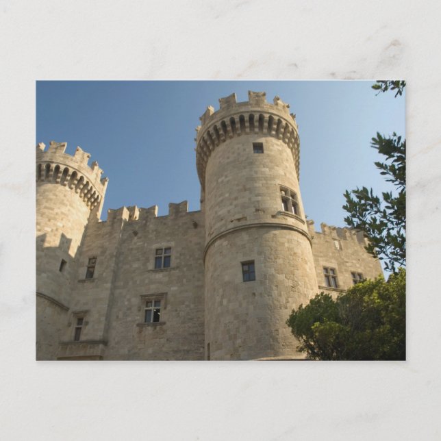 Europa, Grekland, Dodecaneseöarna, Rhodos: Vykort (Framsida)