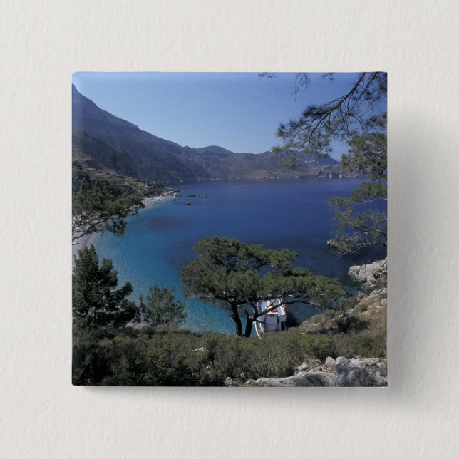 Europa, Grekland, Karpathos, Dodecanese. Apella Knapp (Framsida)