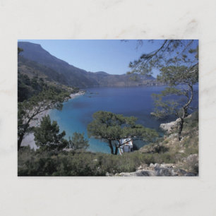 Europa, Grekland, Karpathos, Dodekaneserna; Apella Vykort