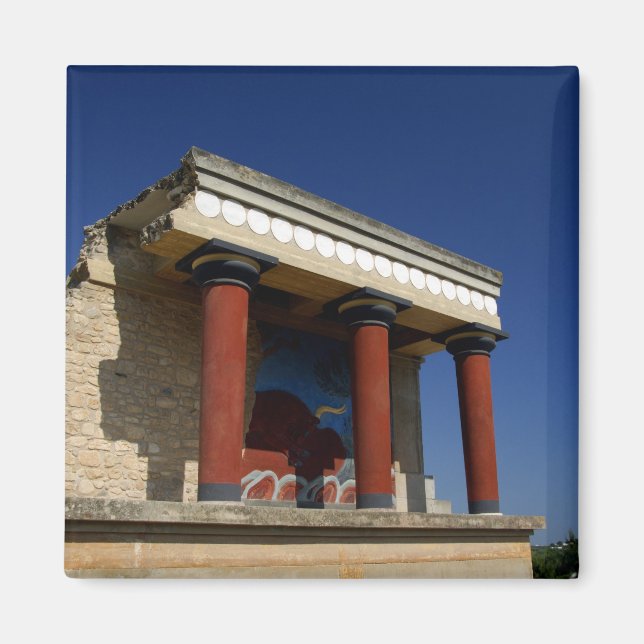 Europa, Grekland, Kreta (även Kriti), Heraklion 2 Magnet (Framsidan)