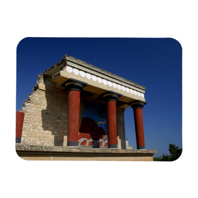 Europa, Grekland, Kreta (även Kriti), Heraklion 2 Magnet (Horisontell)