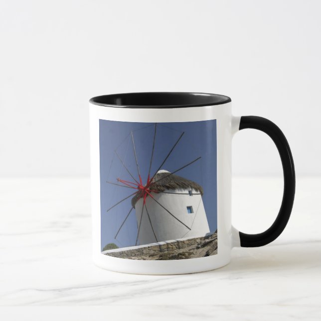Europa, Grekland, Mykonos. 3 Mugg (Höger)