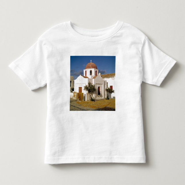 Europa, Grekland, Mykonos. Fisknät torkar på Tee (Framsida)