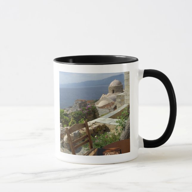 Europa, Grekland, Peloponnesos, Monemvasia (enkel Mugg (Höger)