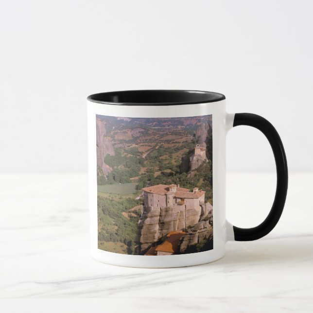 Europa, Grekland, Thessalien, Meteora, Kastraki. Mugg (Höger)