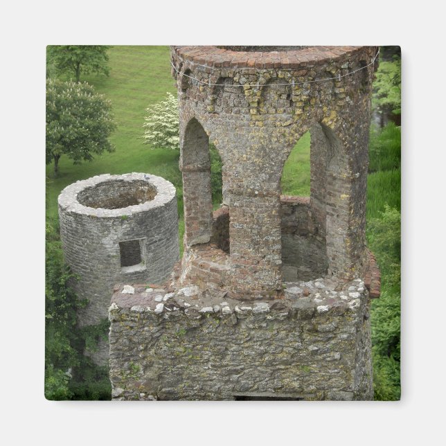 Europa, Irland, Blarney Castle. DEN HÄR BILDEN Magnet (Framsidan)