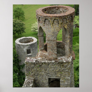 Europa, Irland, Blarney Castle. DEN HÄR BILDEN Poster