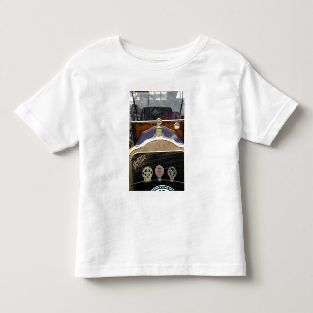 Europa, Irland, Dublin. Vintage bil, Vit 2 Tee (Framsida)