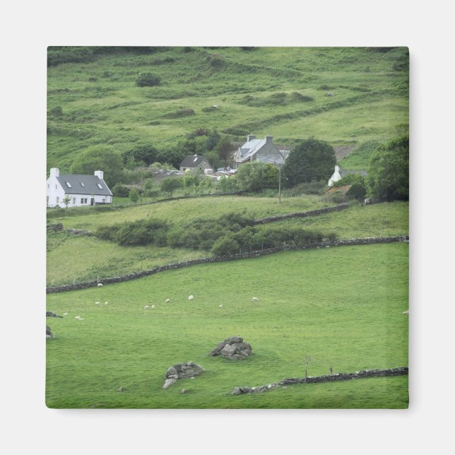 Europa, Irland, Kerry County, Ring i Kerry. Magnet (Framsidan)