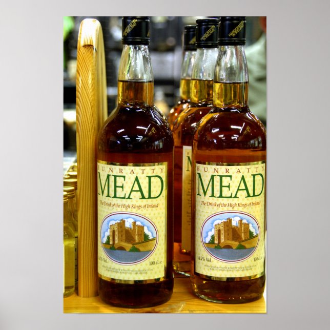 Europa, Irland, Killarney. Berömd Blarney Poster (Framsidan)