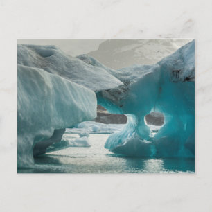 Europa, Islandet, JokUSArlon. Icebergmöten Vykort