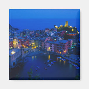 Europa, Italien, Cinque Terre, Vernazza. Sluttning Magnet